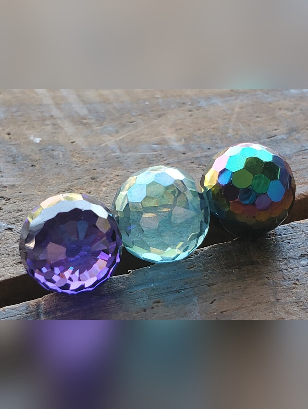 Sterling Silver Interchangeable Ring with Spheres - Multi Color - Picture 5 of 10